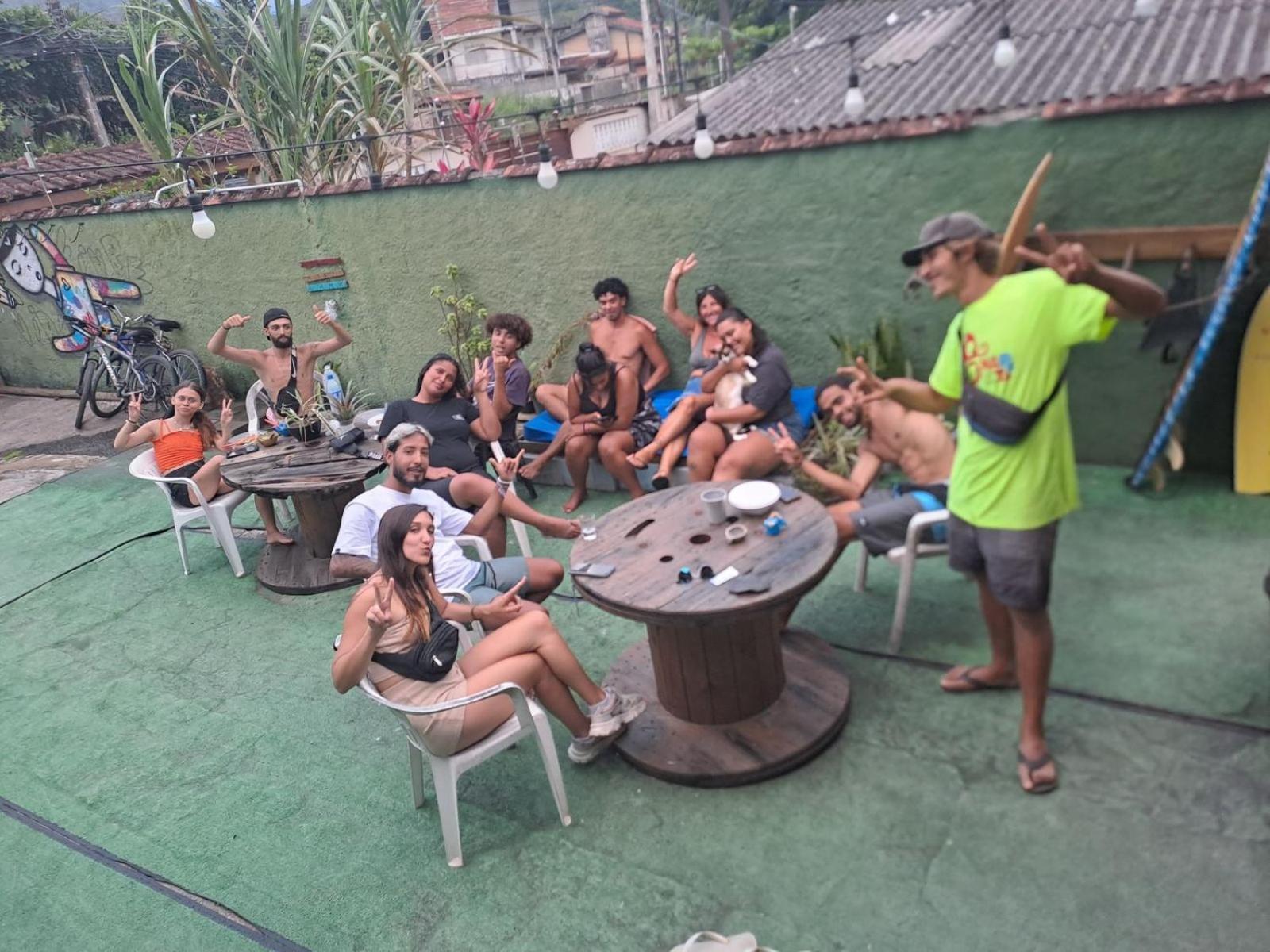 Da Lua Hostel Убатуба Экстерьер фото