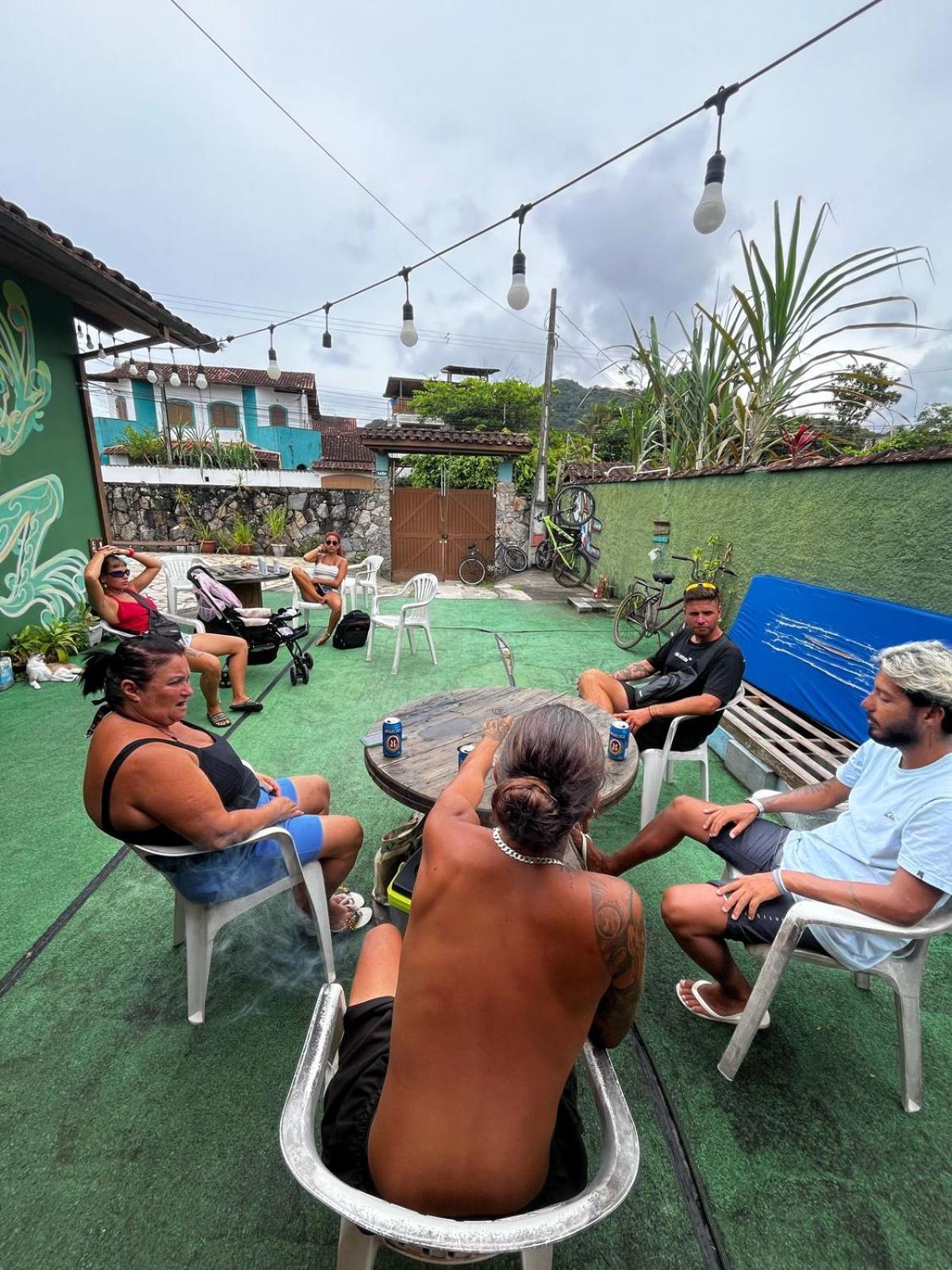 Da Lua Hostel Убатуба Экстерьер фото