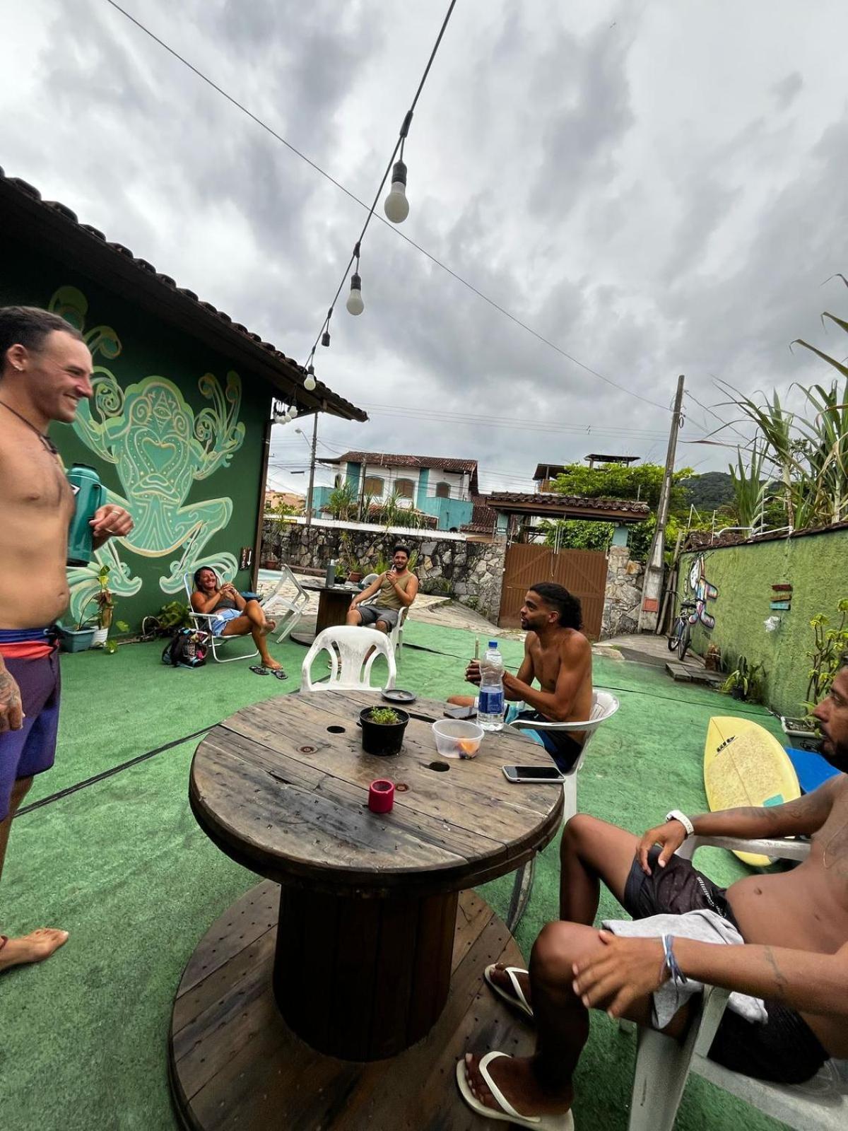 Da Lua Hostel Убатуба Экстерьер фото